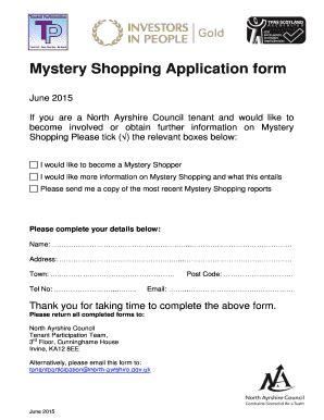 mystery shopper apply.